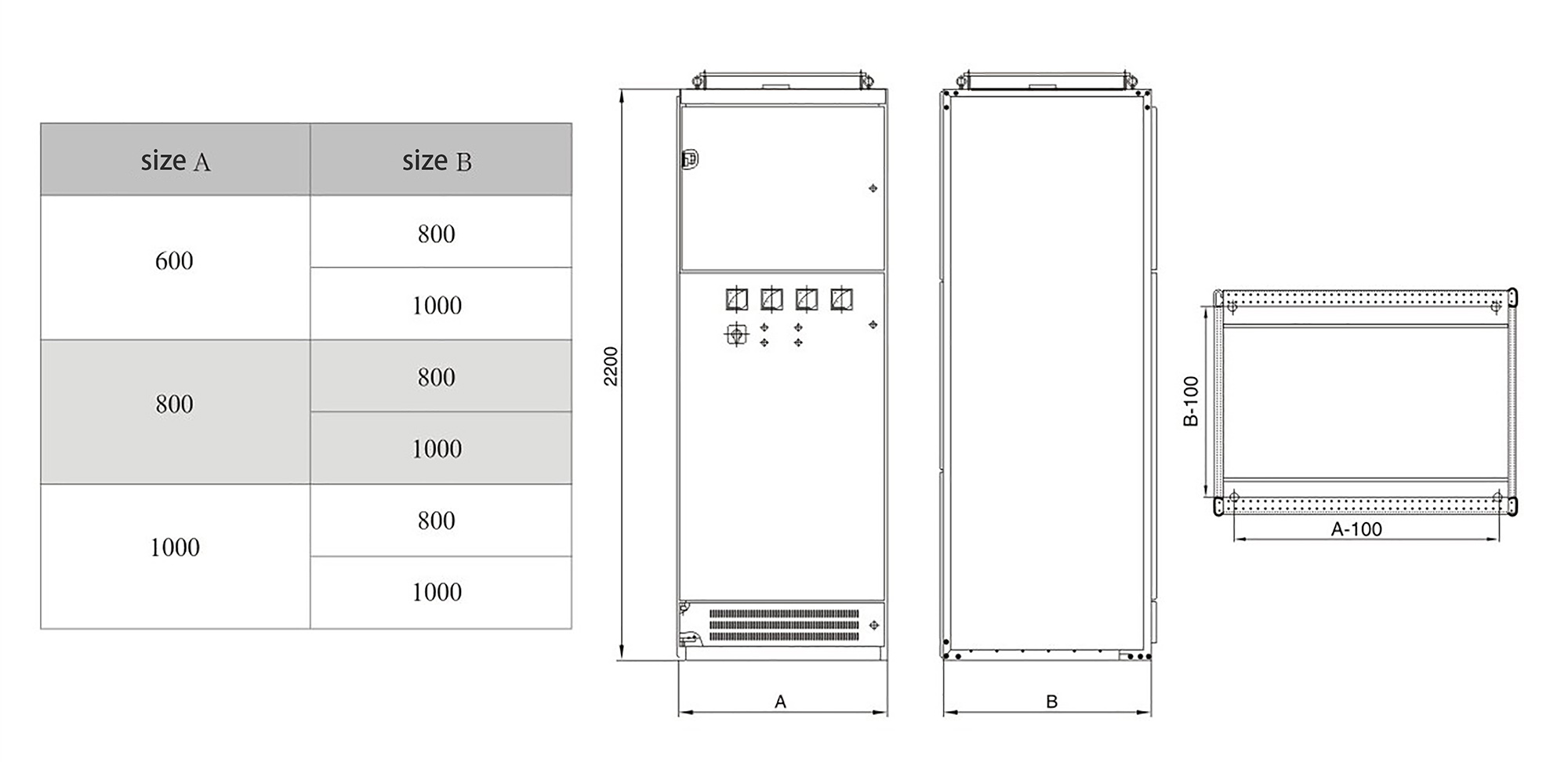 low voltage switchgear GCK structure